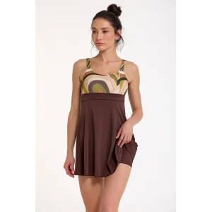 Argento 0341-3010 Kadın Elbiseli Mayo