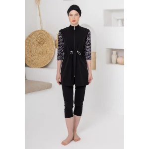 Adasea 1603 Ande Yarı Kapalı Tesettür Mayo