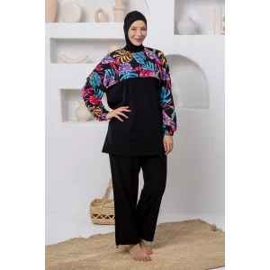 Adasea 1809 Hanz Battal Uzun Kollu Tesettür Mayo