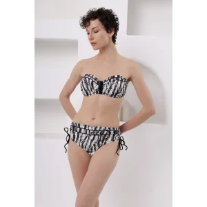 Lapieno 4208 Kaplı Straplez Bikini Takım