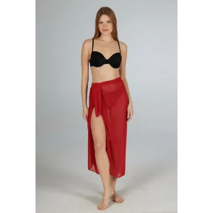 Estiva 6000 Kadın Düz Şifon Pareo