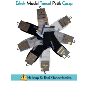 Mısırlı 61209 Erkek Modal Tencel Patik Çorap