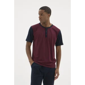 Kocabey 2205 Erkek Battal Midi Yaka Pijama Takım