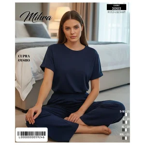 Mihra 20102 Kadın Oysho Kısa Kol Pijama Takımı