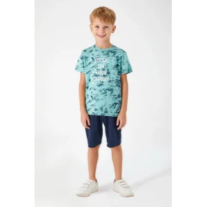 Arnetta 2566-2 Erkek Çocuk Kısa Kol Kapri Takım