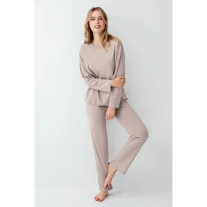 Arnetta 3407-S Kadın Uzun Kol Pijama Takım