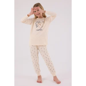 Arnetta 3434-2 Kız Çocuk Uzun Kol Pijama Takım