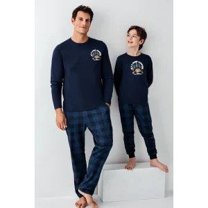 Arnetta 3500-2 Erkek Çocuk Uzun Kol Pijama Takım