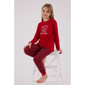 Arnetta 3514-G Kız Çocuk Uzun Kol Pijama Takım