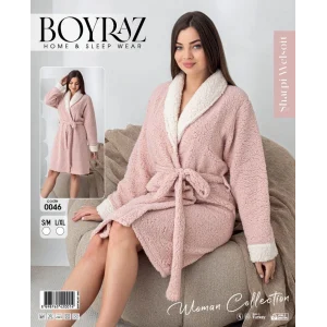 Boyraz 0046 Kadın Sharpi Welsolf Sabahlık