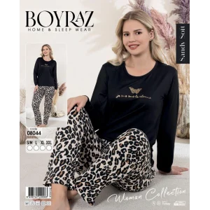 Boyraz 08044 Kadın Sandy Soft Uzun Kol Pijama Takımı