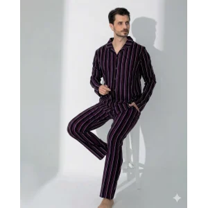 Boyraz 70093 Erkek Uzun Kol Penye Pijama Takımı