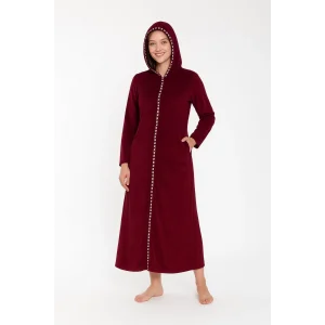 Cicikom 104030 Bayan Kapşonlu Havlu Elbise