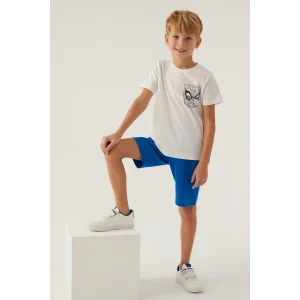 Disney 4878-3 Spider-Man Erkek Çocuk Şort Takım