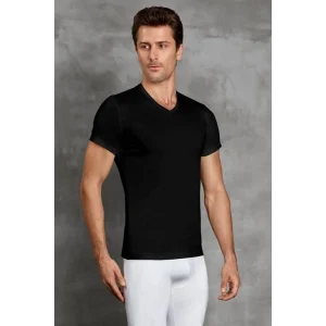 Doreanse 2890 Erkek Kısa Kol V Yaka Termal İçlik