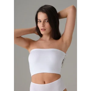 Doreanse 9133 Kadın Pamuklu Crop Straplez