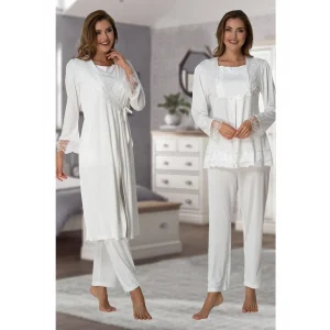 Effortt 2018  Sabahlıklı Lohusa Pijama Takımı