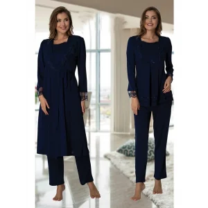 Effortt 2018  Sabahlıklı Lohusa Pijama Takımı