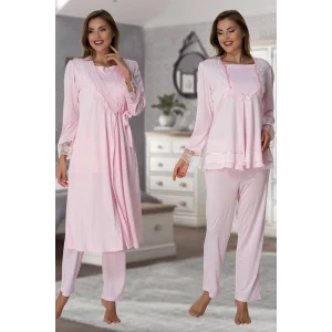 Effortt 2018  Sabahlıklı Lohusa Pijama Takımı
