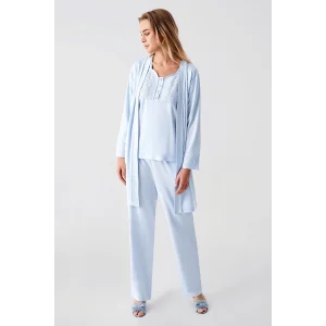 Freshness 321 Kadın Sabahlıklı Pijama Takımı
