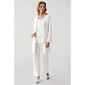 Freshness 321 Kadın Sabahlıklı Pijama Takımı