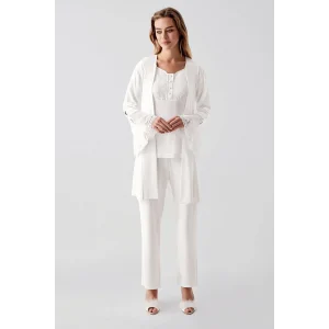 Freshness 322 Kadın Sabahlıklı Pijama Takımı