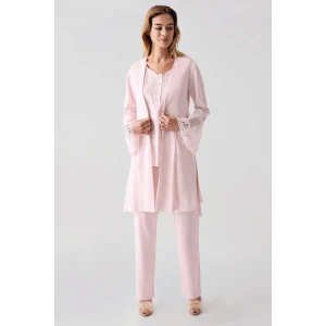 Freshness 322 Kadın Sabahlıklı Pijama Takımı