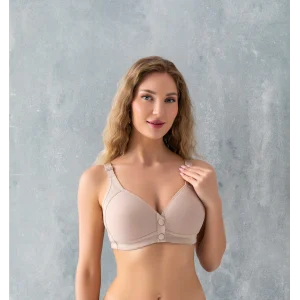 Gallipoli 11991 Balensiz Desteksiz Önden Düğme Çıtçıtlı Sütyen