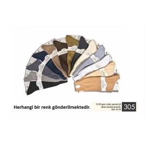 GAMA 305 Erkek  Pamuklu Merserize Çorap