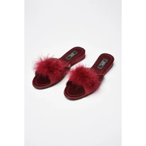 GC 180 Topuksuz Tüylü Terlik