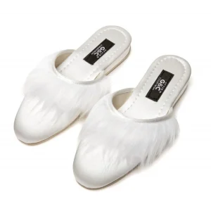 GC 245 Tüylü Önü Kapalı Bayan Terlik