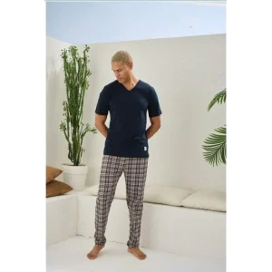 Kocabey 2099 Erkek V.Yaka Pijama Takım