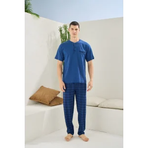 Kocabey 2118 Midi Yaka Pijama Takım