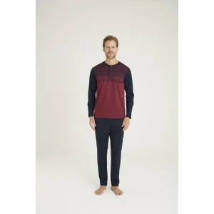 Kocabey 9218 Erkek Midi Yaka Pijama Takım