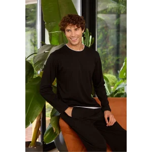 Kocabey 9222 Erkek O.Yaka Pijama Takım