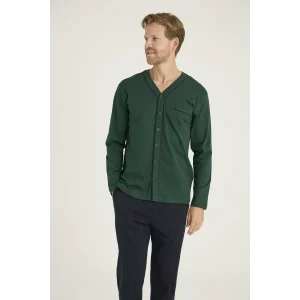 Kocabey 9267 Erkek V.Yaka Boydan Düğmeli Pijama Takım