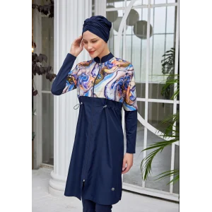 Maresiva 2401 Iva Uzun Kollu Tesettür Mayo