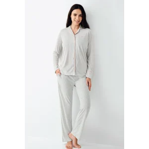 Pierre Cardin 9051-S Gömlek Pijama Takımı