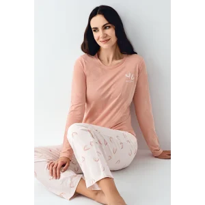 Pierre Cardin 9061-S Kadın Uzun Kol Pijama Takım