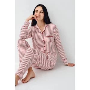 Pierre Cardin 9113-S Kadın Uzun Kollu Pijama Takımı