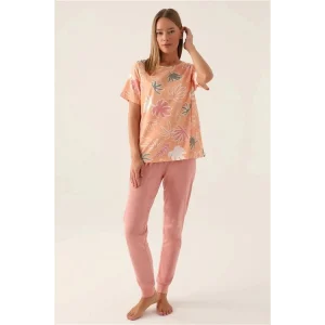 RolyPoly 3386-S Kadın Kısa Kol Pijama Takımı