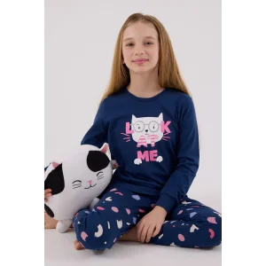 RolyPoly 3696-2 Kız Çocuk Uzun Kol Pijama Takım