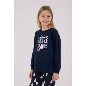 RolyPoly 3712-2 Kız Çocuk Uzun Kol Pijama Takım
