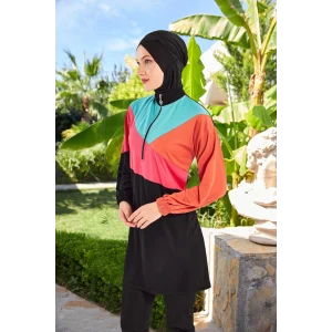 Rozamay 3127 Perla Uzun Kollu Tesettür Mayo