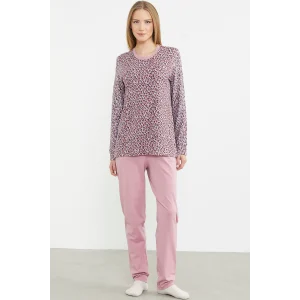 Sementa 76413 Leopar Kombinli Pijama Takımı