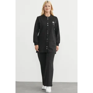 Sementa 76510 Çıtçıtlı Tunik Boy Eşofman Takım