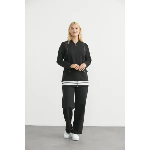 Sementa 76511 Tam Fermuarlı Tunik Eşofman Takım