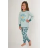 Roly Poly 3247-2 Kız Çocuk Uzun Kollu Pijama Takımı