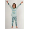 Roly Poly 3247-2 Kız Çocuk Uzun Kollu Pijama Takımı