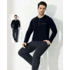 Boyraz 0690 Erkek Uzun Kol Penye Pijama Takımı